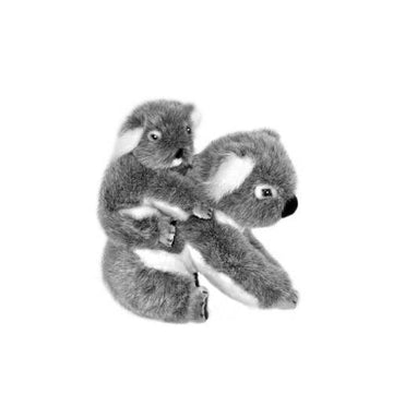 FurTastic Friends by Bocchetta Plush Toys FurTastic Friends by Bocchetta Plush Toys - Kelly & Kiri - Koala with baby on back Size 23cm